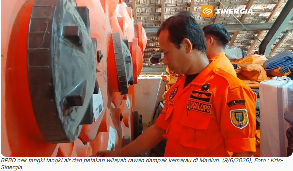 BPBD Kota Madiun Waspadai Dampak Musim Kemarau Panjang, Petakan Daerah Rawan Krisis Air Bersih