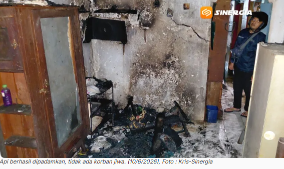 Nyalakan Lilin di Saat Mati Listrik, Ruang Makan Lansia di Kota Madiun Hangus Terbakar