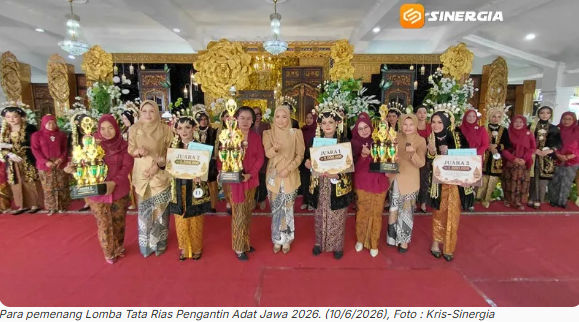 Nguri-Uri Budaya Jawa, Pemerintah Kota Madiun Gelar Lomba Tata Rias Pengantin Adat Jawa 2026
