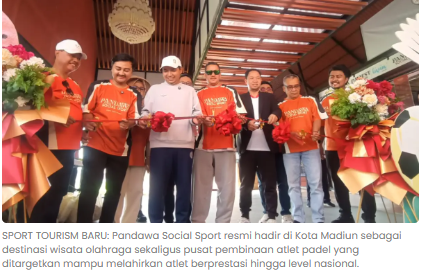 Pandawa Social Sport Resmi Hadir, Padel Kota Madiun Pasang Target Tembus PON