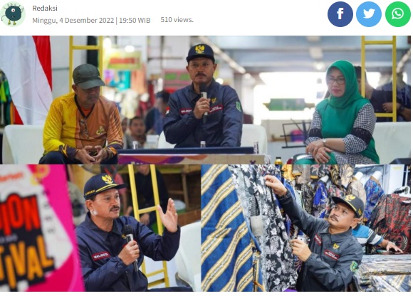 Walikota Madiun Buka Madiun Market Fashion Shopping Festival di PBM