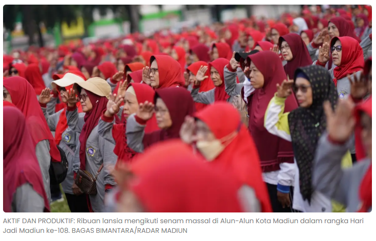 Usia Harapan Hidup Warga Kota Madiun Tembus 76 Tahun, IPM Terus Meningkat