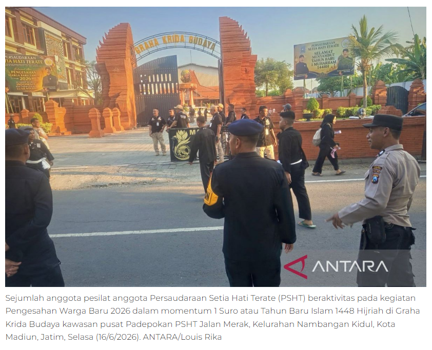 Mengangkat potensi terpendam tradisi Suroan Pencak Silat di Madiun