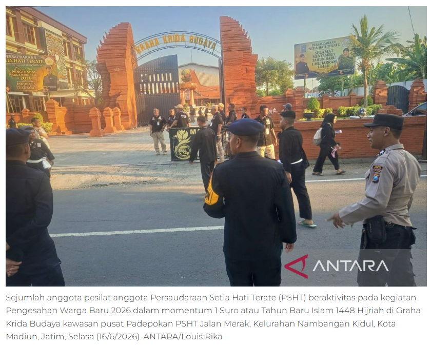 Mengangkat potensi terpendam tradisi Suroan Pencak Silat di Madiun