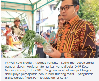 Gemarikan Digencarkan, Cara Pemkot Madiun Perkuat Percepatan Penurunan Angka Stunting