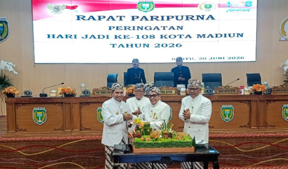 Paripurna Hari Jadi ke 108 Kota Madiun, DPRD Dorong Program yang Berdampak Langsung bagi Rakyat