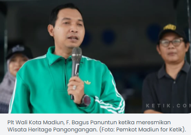 Hidupkan Kembali Sejarah Kota Madiun, Walk Heritage Pangongangan Resmi Dikenalkan
