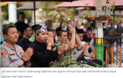 Kirab Budaya Pencak Silat Semarakkan Hari Jadi ke-108 Kota Madiun, Siap Jadi Agenda Tahunan