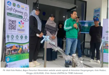 Unipma Madiun Perkenalkan Website Wisata Sejarah dan Sekretariat Heritage Walk di Pangongangan