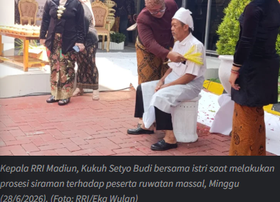 RRI Madiun Gelar Ruwatan, Wujud Nguri-uri Budaya Jawa