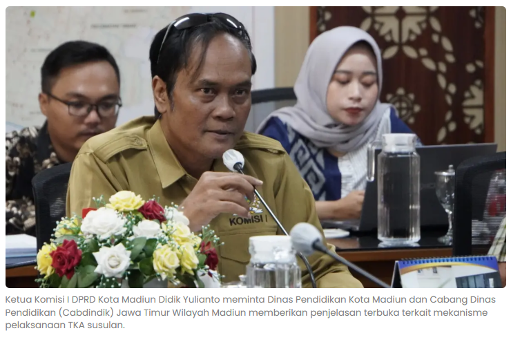 Nilai TKA Susulan SPMB SMA Negeri Kota Madiun Dipersoalkan, 47 Siswa Diduga Dirugikan