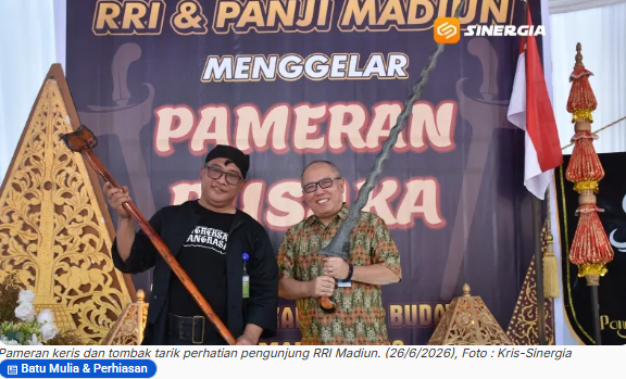 Bursa Batu Mulia dan Pusaka Jadi Daya Tarik Gelar Budaya RRI Madiun 2026