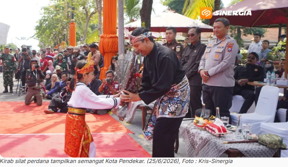 Kirab Pencak Silat Perdana Kota Madiun, Jadi Bukti Guyub Rukun Kota Pendekar