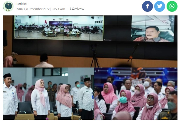 Buka Event PPID Award, Walikota Madiun Imbau Pembinaan Admin PPID Lebih Baik