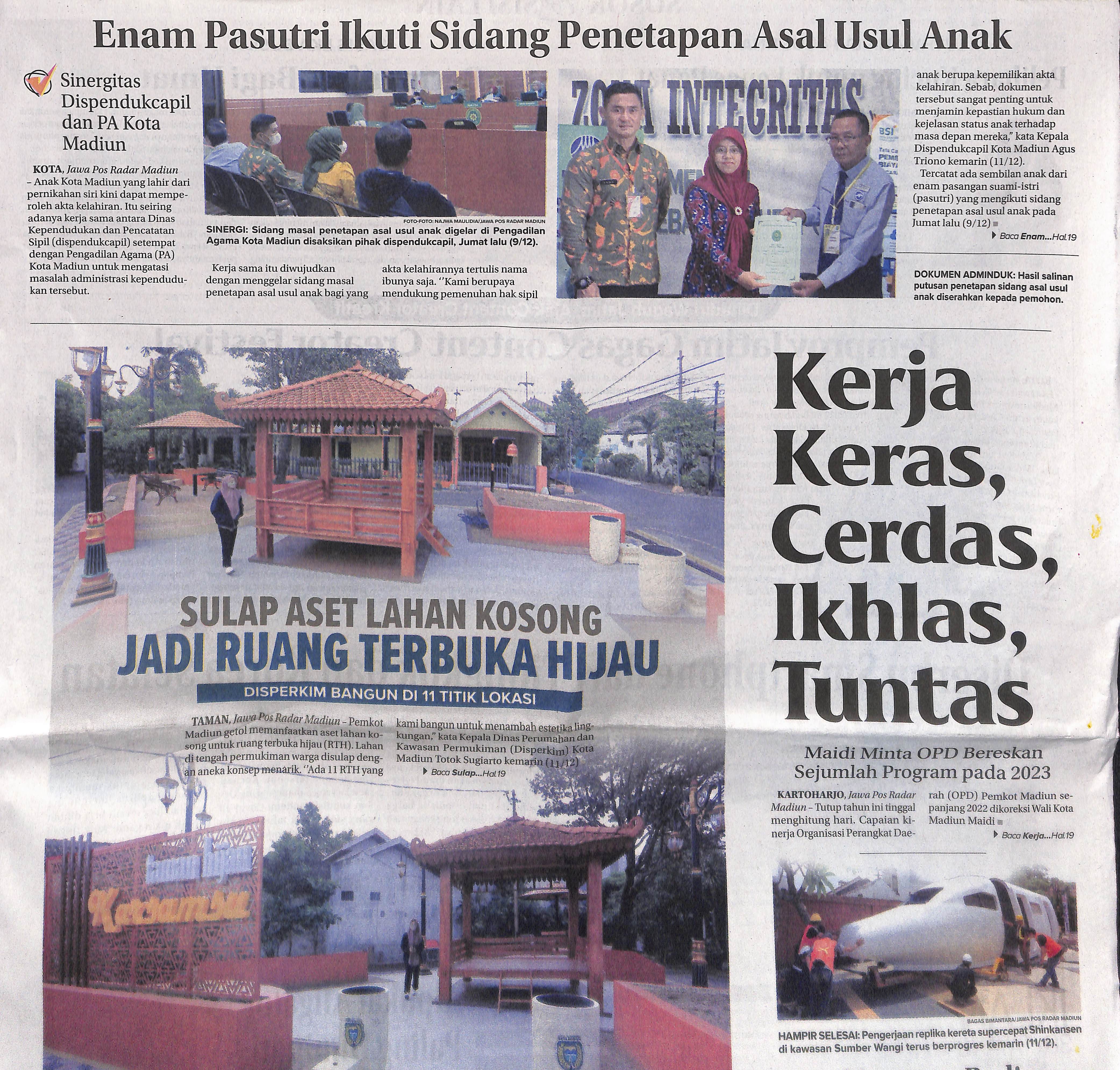 Kerja Keras, Cerdas, Ikhlas Maidi Minta OPD Bereskan Sejumlah Program Pada 2023