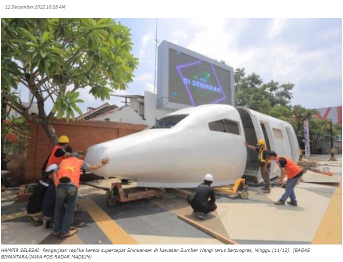 Moncong-Bodi Shinkansen Tersambung, Target Rampung Pertengahan Bulan Ini