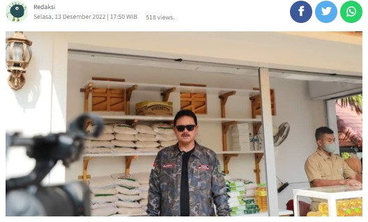 Ada Wartek di Kota Madiun, Walikota Harap Jelang Nataru Tidak Ada Panic Buying