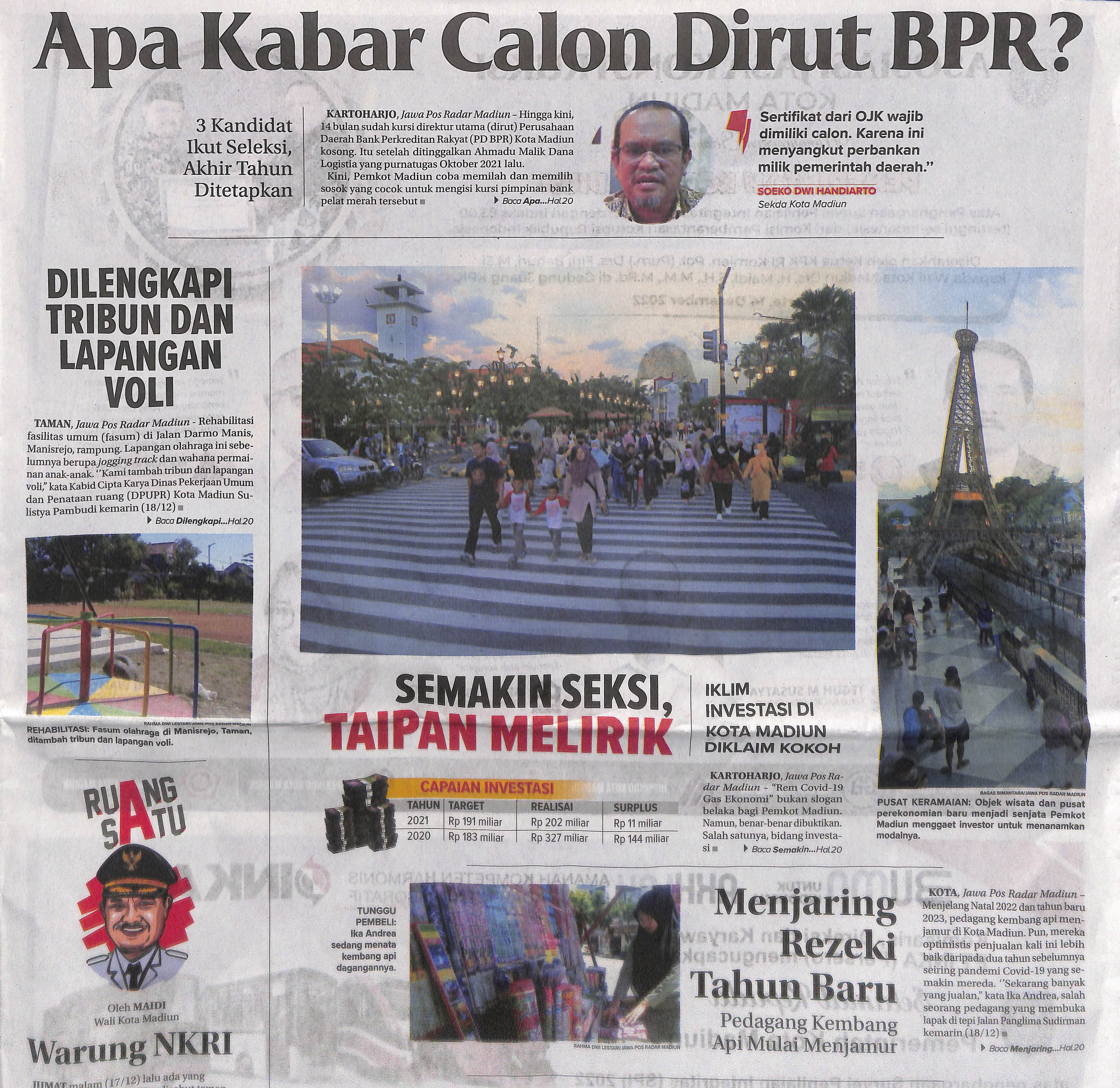 Apa Kabar Calon Dirut BPR, 3 Kandidat Ikut Seleksi, Akhir Tahun Ditetapkan
