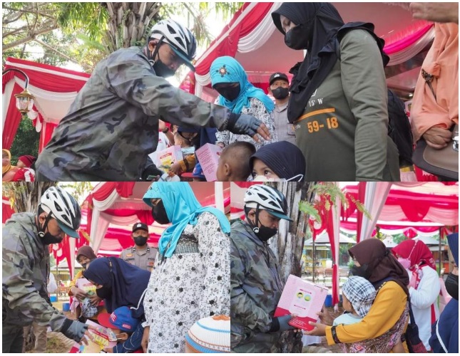 Walikota Madiun Serahkan Bantuan di Kelurahan Demangan