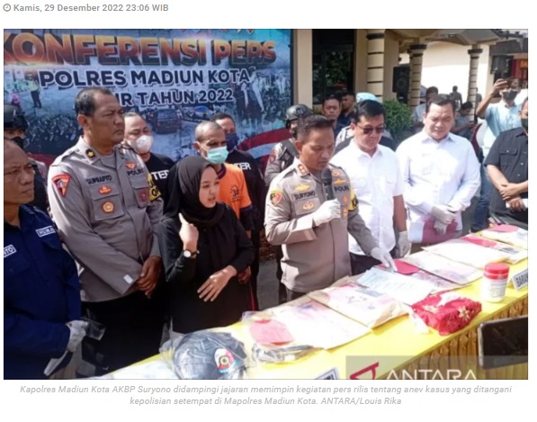 Jumlah kasus kecelakaan di Kota Madiun naik 39 persen selama 2022