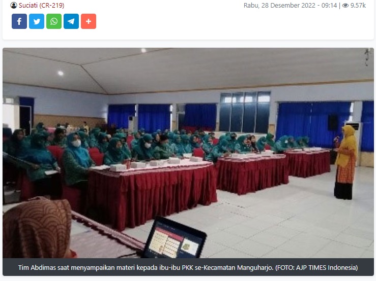 Urgensi Implementasi Program Kelurahan Ramah Perempuan dan Peduli Anak di Kecamatan Manguharjo, Kota Madiun