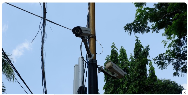 CCTV di Alun Alun Kota Madiun Banyak yang Rusak