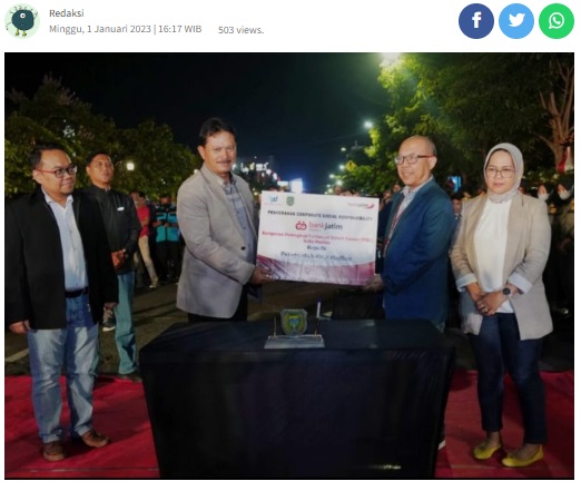 Bank Jatim Bantu Wujudkan Kota Madiun Terbaik se-Jawa Timur