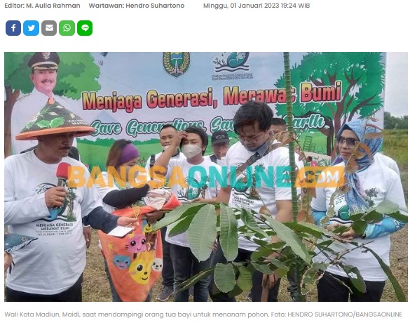 Pakar Komunikasi Unair Apresiasi Program Lingkungan yang Digagas Wali Kota Madiun