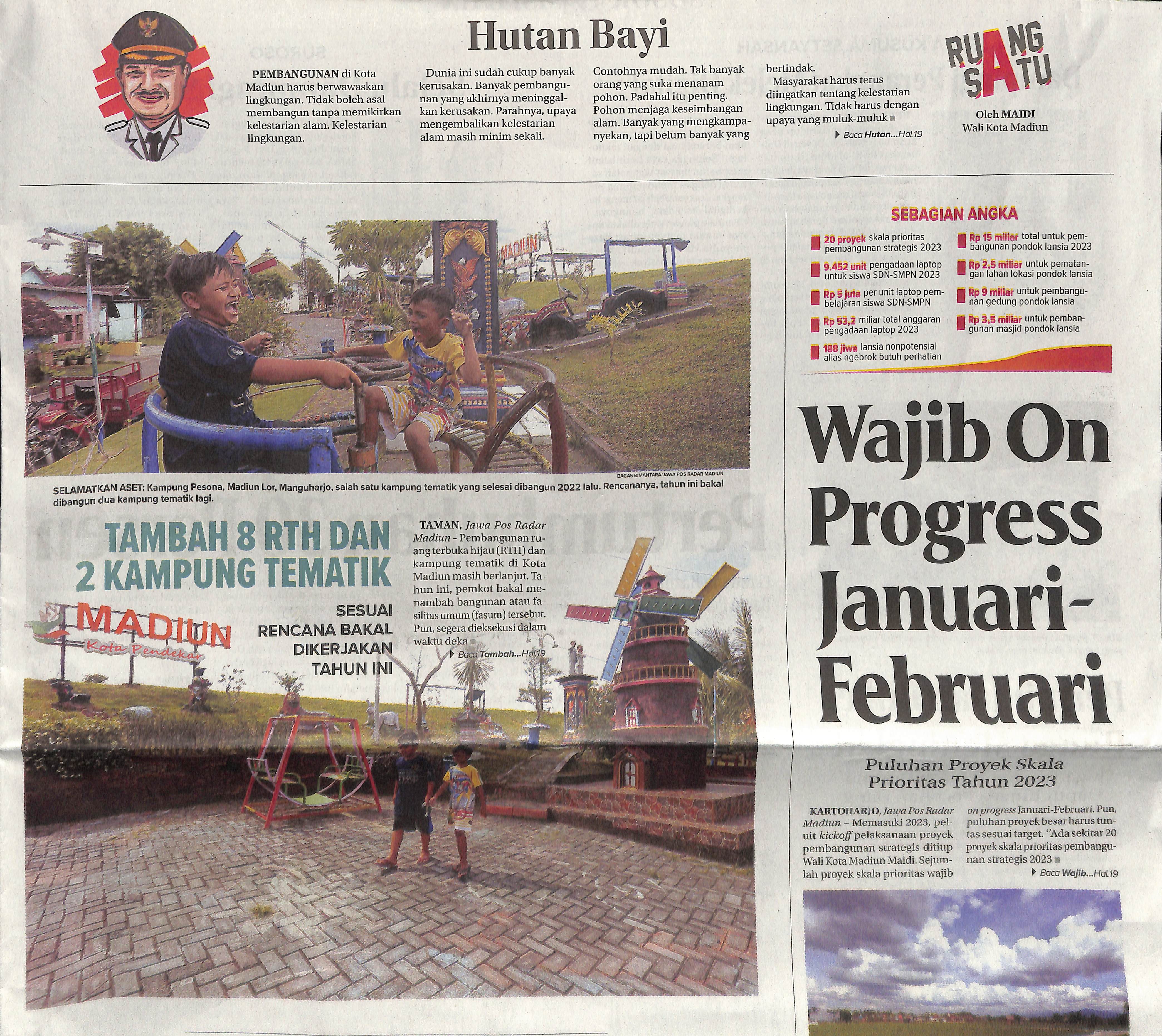 Wajib On Progres Januari- Februari,Puluhan Proyek Skala Prioritas Tahun 2023