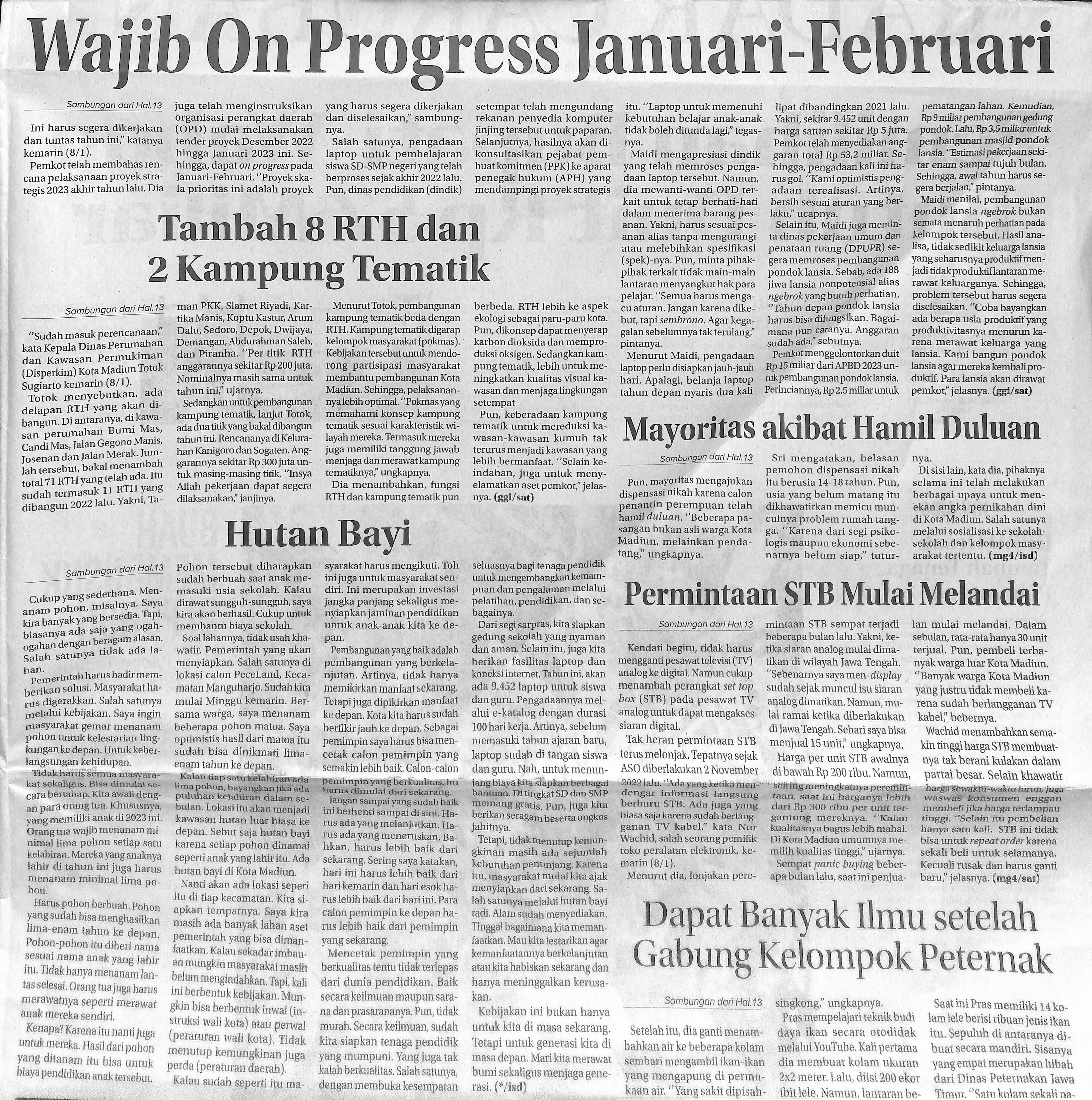 Permintaan STB Mulai Melandai