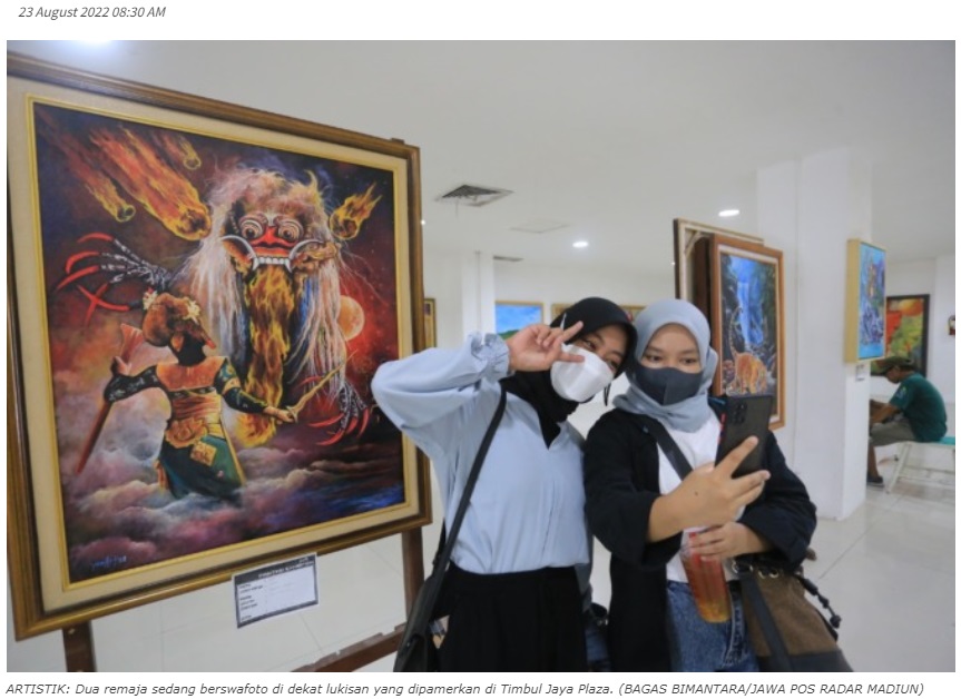 Komunitas Pelukis Gelar Pameran di Mal