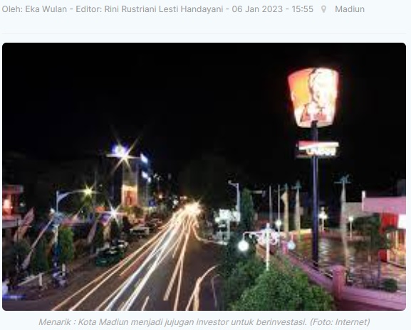 Walikota Ingin Wujudkan Kota Madiun Ramah Investasi