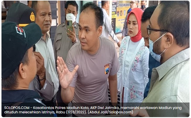 Konflik Kasatlantas Madiun & Wartawan Berakhir, Kapolres: Hentikan Hujatan!