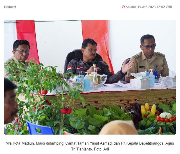 Pastikan Usulan Skala Prioritas, Walikota Madiun Kawal Langsung Musrenbangkel