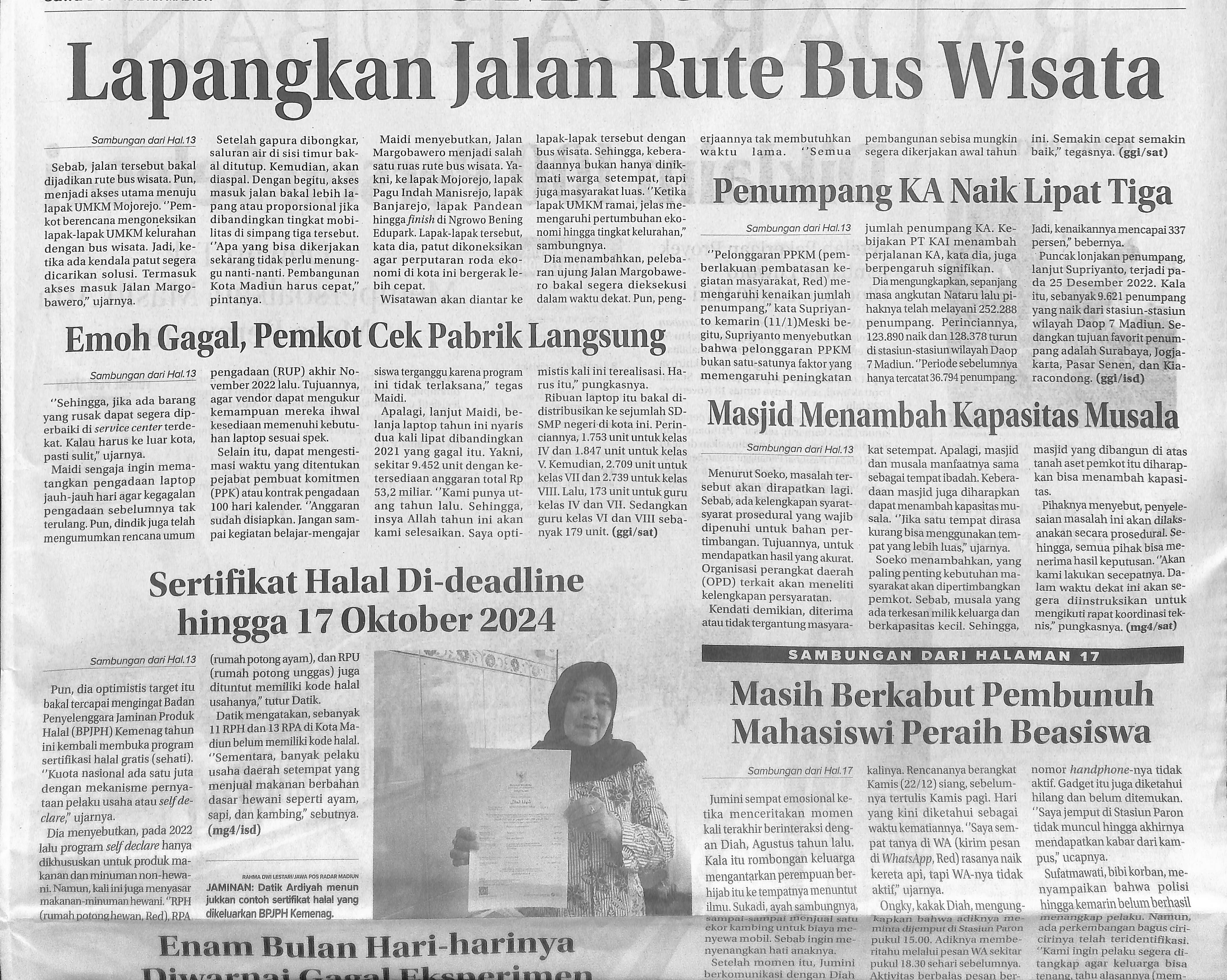 Sertifikat Halal Di-deadline hingga 17 Oktober 2024