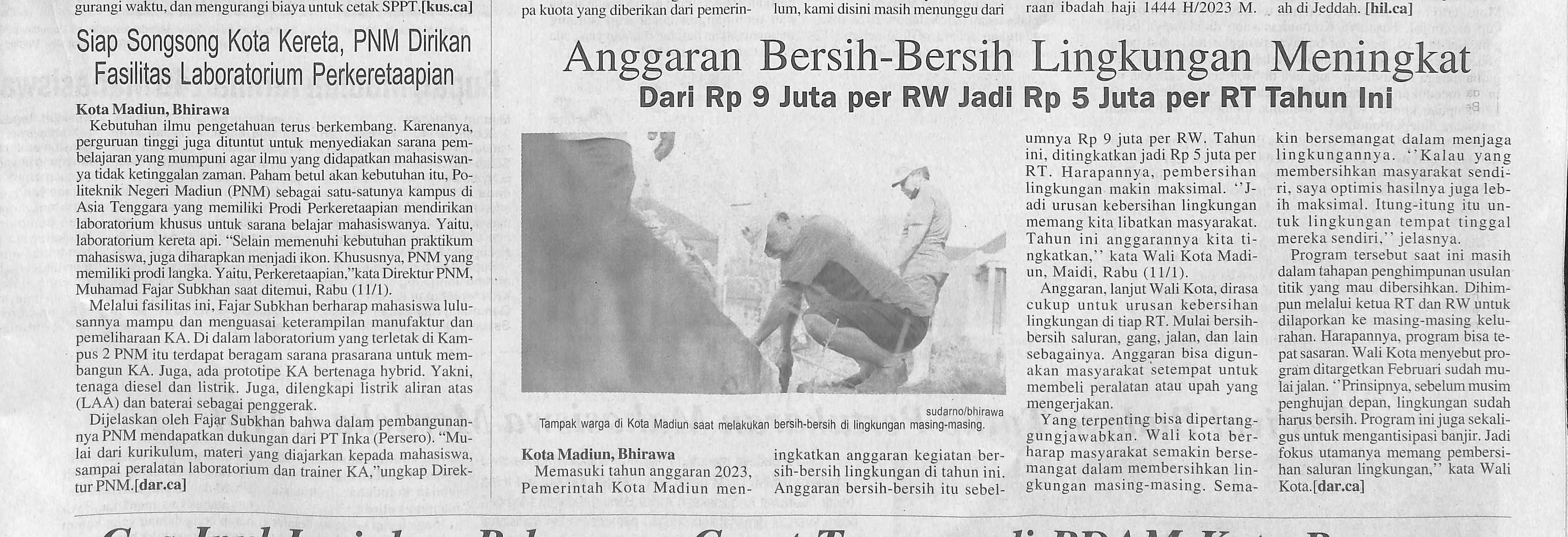 Anggaran Bersih-Bersih Lingkungan Meningkat, Dari Rp 9 Juta per RW Jadi Rp 5 Juta per RT Tahun Ini