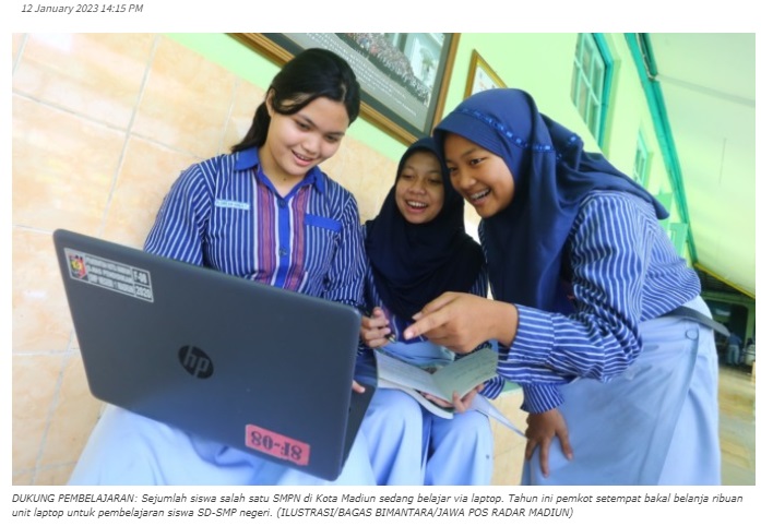 Tak Mau Gagal Lagi, Pemkot Madiun Cek Langsung Pabrik Rekanan Pengadaan Laptop