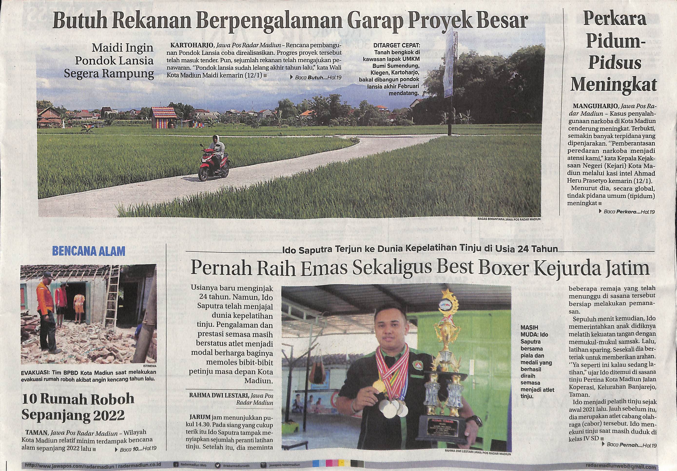 Butuh Rekanan Berpengalaman Garap Proyek Besar, Maidi Ingin Pondok Lansia Segera Rampung