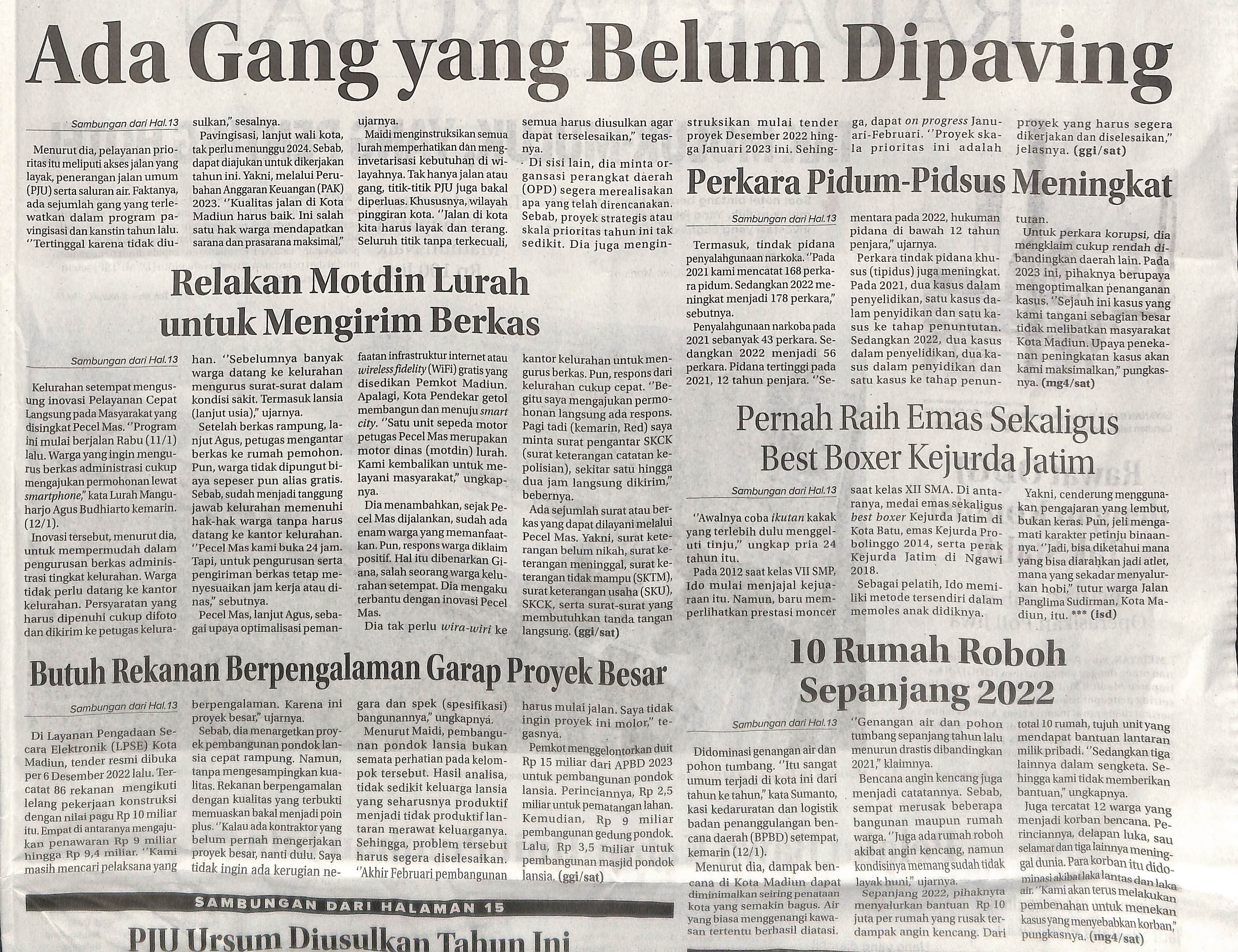 10 Rumah Roboh Sepanjang Tahun 2022