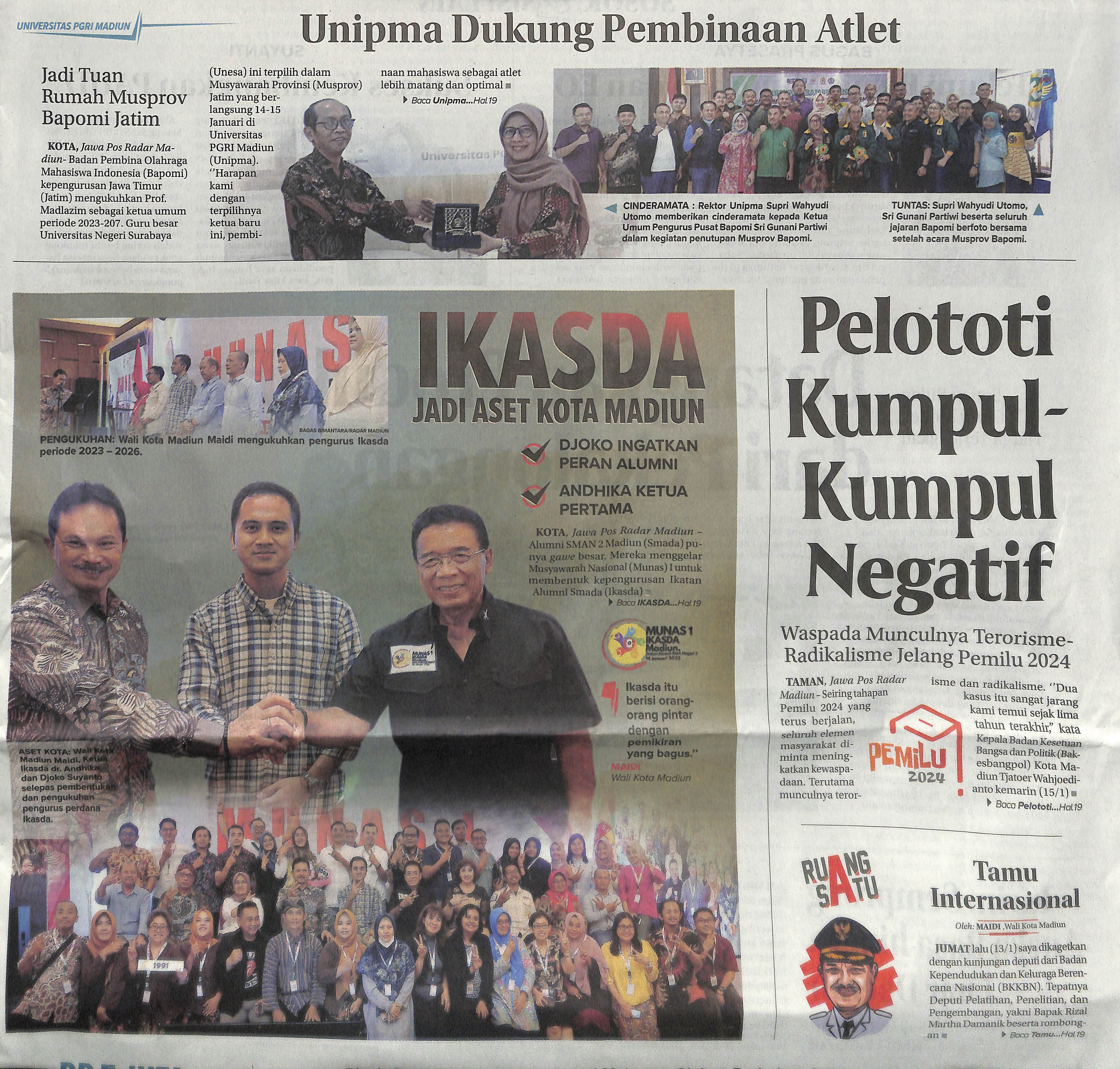 IKASDA Jadi Aset Kota Madiun