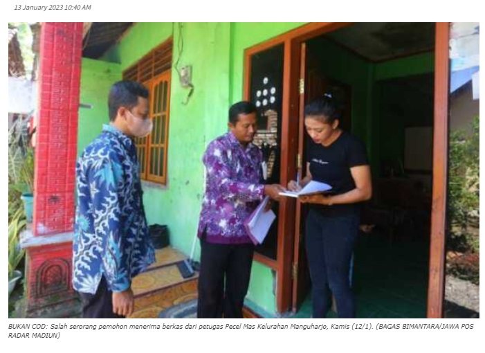 Inovasi Pecel Mas Manguharjo, Warga Tak Perlu ke Kelurahan