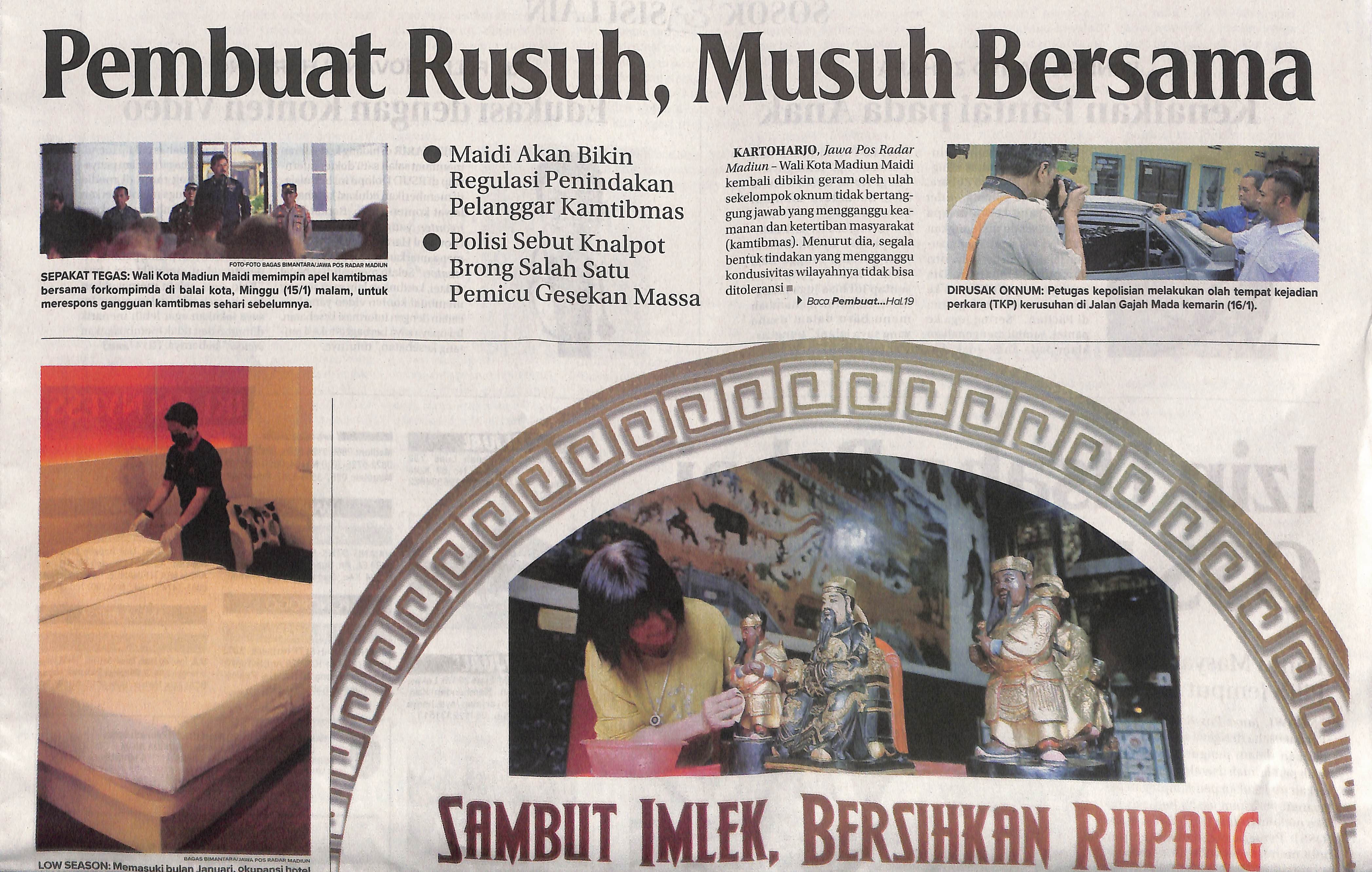Pembuat Rusuh, Musuh Bersama