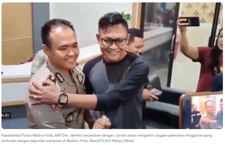 Dugaan Pelecehan Istri Kasatlantas Polres Madiun Berujung Damai, 2 Pihak Saling Memaafkan