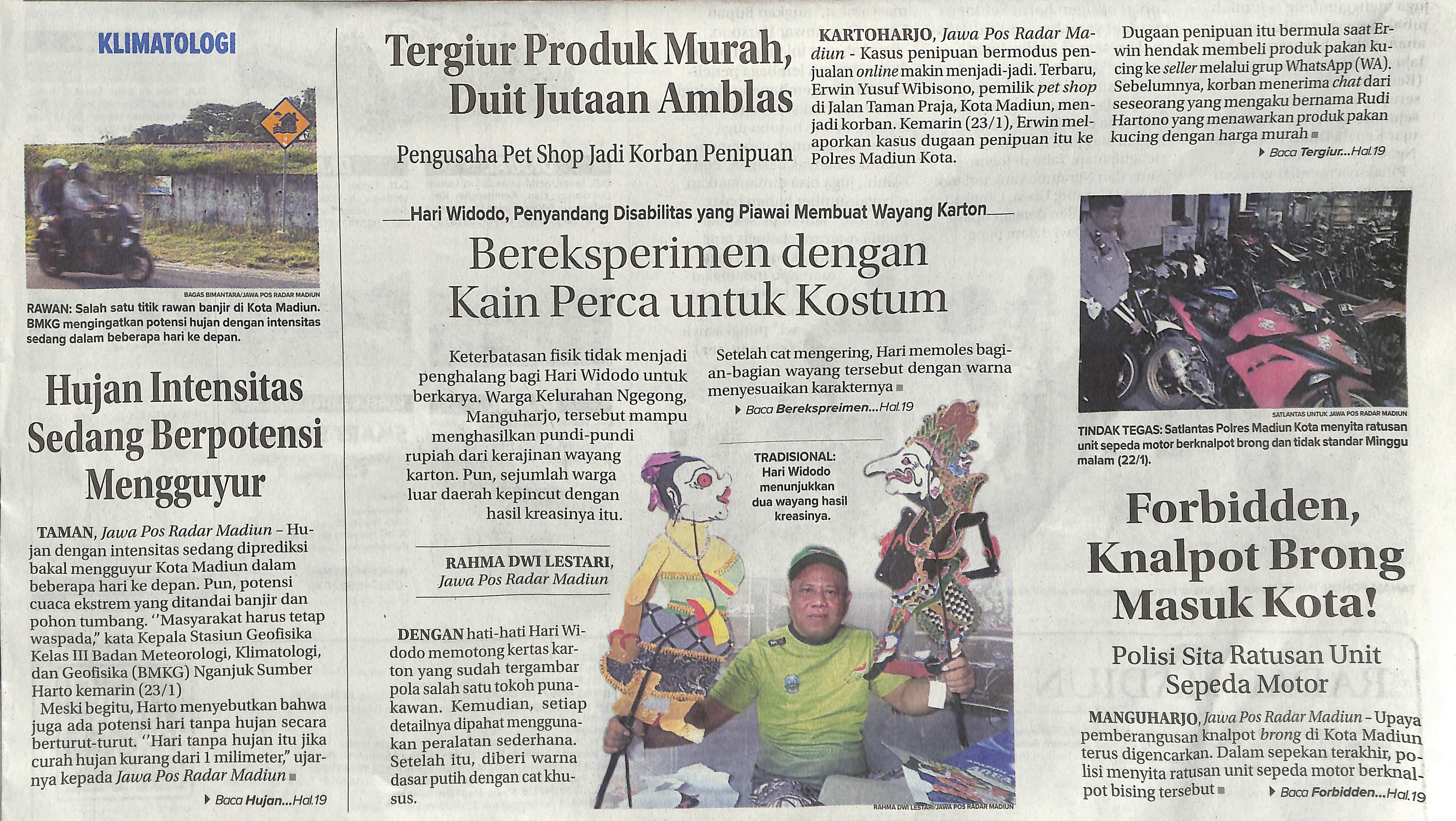 Hujan Intensitas Sedang Berpotensi Mengguyur