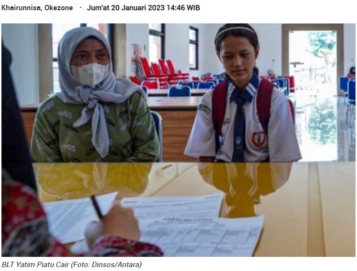 BLT Yatim Piatu Korban Covid-19 Cair Lagi, Cek Rekening Dapat Rp200.000