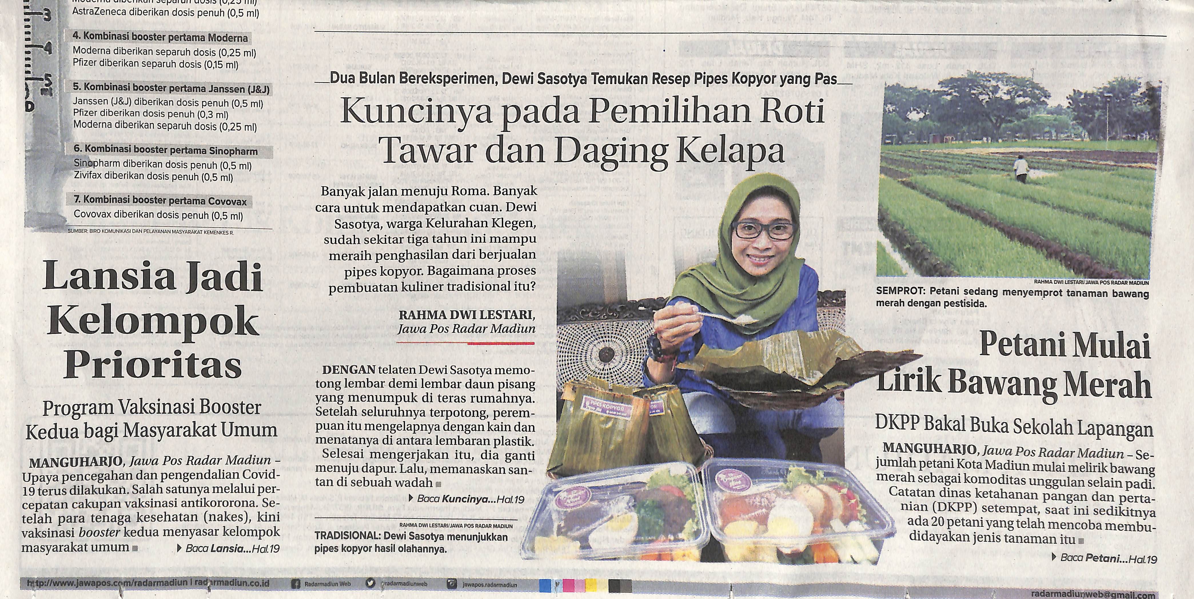 Dua Bulan Bereksperimen, Dewi Sasotya Temukan Resep Pipes Kopyor yang Pas, Kuncinya pada Pemilihan Roti Tawar dan Daging Kelapa