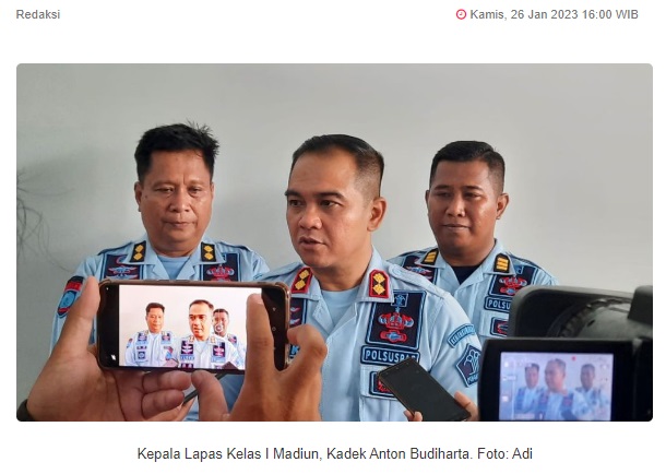 Jelang Pemilu 2024, Ratusan Napi di Lapas Madiun Belum Miliki NIK