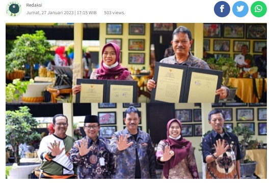 Penasaran Dengan Walikota Yang Sering Dapat Penghargaan, Bupati Demak Kunjungi Kota Madiun