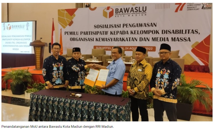 Bawaslu Kota Madiun Pastikan Penyandang Disabilitas Terdaftar di DPT pada Pemilu 2024
