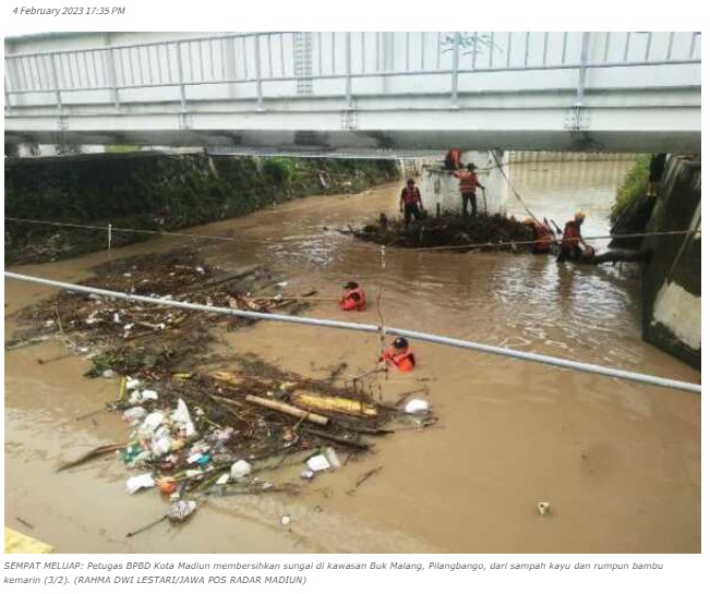 Waspada Banjir, Giat Bersihkan Sungai Hingga Periksa Kesiapan EWS